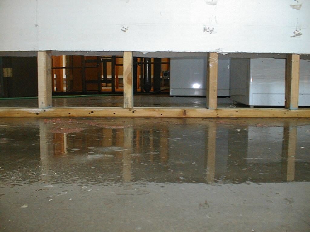 A Flooded Basement in Worcester